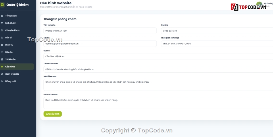 khám bệnh,website khám bệnh,web khám bệnh